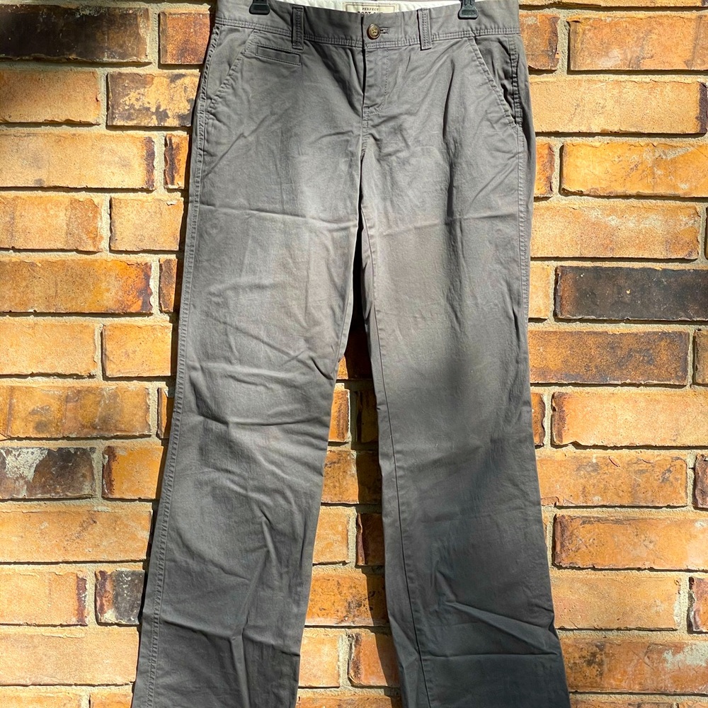 GRAY Old Navy perfect boot cut work pants
